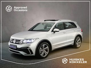 Volkswagen Tiguan R-Line Business+ 1.4 TSI eHybrid 245pk DSG Automaat Trekhaak, Panoramadak, 360 camera, Lederen bekleding, Adaptive cruise control, LED matrix koplampen