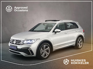 Volkswagen Tiguan R-Line Business+ 1.4 TSI eHybrid 245pk DSG Automaat Trekhaak, Panoramadak, 360 camera, Lederen bekleding, Adaptive cruise control, LED matrix koplampen