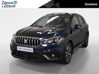 Suzuki S-Cross 1.4 Boosterjet Stijl AUTOMAAT NAVI AIRCO CAMERA ADAPTIEVE CRUISE CONTROLE APPLE CARPLAY ANDROID AUTO SCHUIFKANTELDAK LEER ZEER MOOIE AUTO DEALER ONDERHOUDEN
