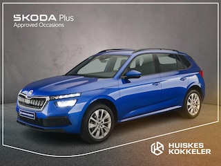 Skoda Kamiq Sport Business 1.0 TSI 110pk Trekhaak, Achteruitrijcamera, Verwarmde voorruit, Cruise control, LED koplampen, Stoelverwarming, Parkeersensoren, App connect