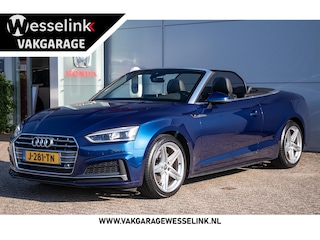 Audi A5 Cabriolet 2.0 TFSI MHEV Design Pro Line Plus - Dealerond. | 2x S-Line | Stoelverw. | Leder