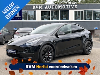 Tesla Model Y Performance AWD 75 kWh VAN 41.900:,- VOOR:39.877,- UW HERFSTVOORDEEL: 2.023,- | SOH 92% RIJKLAAR GELEVERD | TESLA FABRIEKSGARANTIE TOT 5-2027 OF 80.000 | TESLA GARANTIE ACCU + AANDRIJFLIJN T/M 05-2031/ 192.000KM|