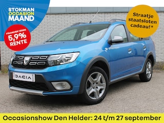 Dacia Logan 0.9 TCe Stepway | airco | navigatie | lederen bekleding | all season banden