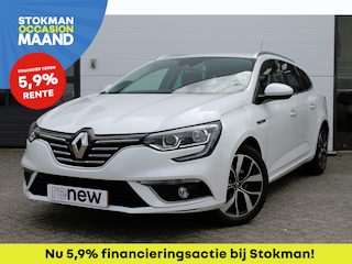 Renault Mégane Estate 1.3 TCe 160 PK Bose | Trekhaak | Bose geluid | Camera achter | Wit metallic |