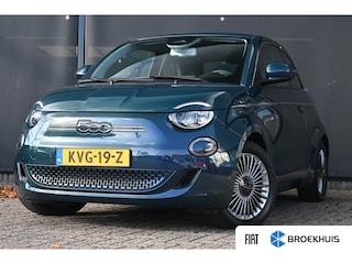 Fiat 500 Icon 42kWh 97,65%SOH! | Navi by App | Achteruitrijcamera | Stoelverwarming | DAB | Cruise Control | Chroom exterieur delen | LMV 16" |