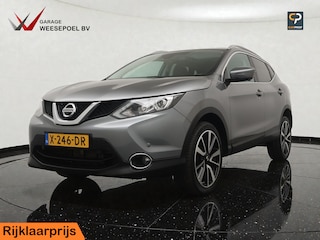 Nissan Qashqai 1.2 Tekna Automaat - Navigatie - 360 graden camera - Climate control - Panoramadak - Trekhaak - 12 maanden garantie