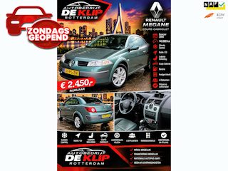Renault Mégane Coupé-Cabriolet 2.0-16V Privilège Luxe|140000KM|Climate Control|