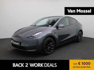 Tesla Model Y Long Range AWD 75 kWh | PANORAMADAK | APPLE CARPLAY | ANDROID AUTO | ACHTERUITRIJCAMERA | PARKEERSENSOREN | ELEKTRISCHE STOELEN | NAVGATIE | LED VERLICHTING | LICHTMETALEN VELGEN |
