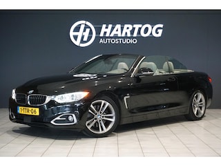 BMW 4-serie Cabrio 428i High Executive + NEKVERWARMING | HARMAN/KARDON | 360 CAMERA | STUURVERWARMING | HUD