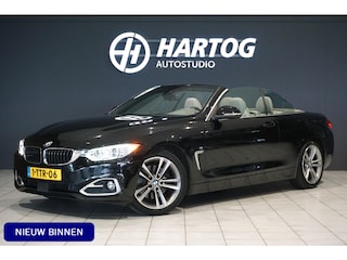 BMW 4-serie Cabrio 428i High Executive + NEKVERWARMING | HARMAN/KARDON | 360 CAMERA | STUURVERWARMING | HUD
