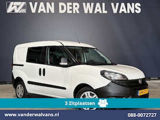 Fiat Doblò 1.6 MJ 90pk L1H1 Euro6 Airco | 3-Zits | Navigatie | Apple Carplay | Android Auto Zijdeur, Parkeersensoren, Bijrijdersbank