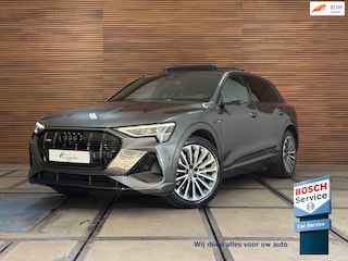 Audi e-Tron 55 quattro S-line edition 95 kWh | 408PK | Pano | Trekhaak | 360 | Ambient+ |MMI+ | HuD |Tour Pakket | Luchtvering