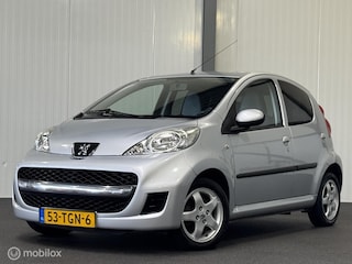 Peugeot 107 1.0-12V Black & Silver 5-drs [ NAP airco half-leder ]