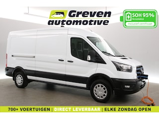 Ford Transit 68 kWh L3H2 | Snelladen | SOH 95% | Airco | Camera | Cruise | 3 Zits | 2xSchuifdeur | Carplay
