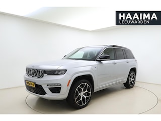 Jeep Grand Cherokee 2.0 Summit Reserve 4xe 380 PK | Trekhaak | 2332 KG Trekgewicht | Lederen bekleding | Panoramisch schuifdak | Massage stoelen | Keyless