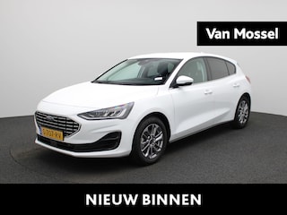 Ford Focus 1.0 EcoBoost Hybrid Titanium | APPLE CARPLAY | ANDROID AUTO | PARKEERSENSOREN | LED VERLICHTING | LICHTMETALEN VELGEN | NAVIGATIE | KEYLESS GO | CRUISE CONTROL | RIJSTROOKHULP |