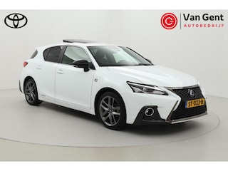 Lexus CT 200h F Sport Line | Panoramadak | Navigatie | Leder | Stoelverwarming | Parkeersensoren voor/achter | LED | Keyless | Adaptive Cruise Control | Clima | Camera | 17 inch | Rijstrooksensor | Bluetooth | Dakspoiler
