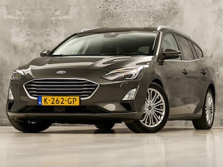 Ford Focus Wagon 1.0 EcoBoost Titanium Sport (APPLE CARPLAY, GROOT NAVI, STUUR/STOELVERWARMING, CAMERA, SPORTSTOELEN, GETINT GLAS, ADAPTIVE CRUISE, NIEUWSTAAT)