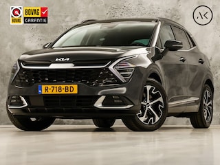 Kia Sportage 1.6 T-GDi Hybrid DynamicPlusLine Automaat (PANORAMADAK, STOEL/STUURVERWARMING, APPLE CARPLAY, GROOT NAVI, ADAPTIVE CRUISE, LEDER, GETINT GLAS, SPORTSTOELEN, KEYLESS, SFEERVERLICHTING, NIEUWSTAAT)