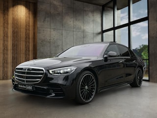 Mercedes-Benz S 450 4-Matic AMG Line | Premium Plus | Achterassturing | Distronic | Stoelventilatie en verwarming | Panoramadak | Airmatic | Head-up display | Burmester 3D Surround Sound
