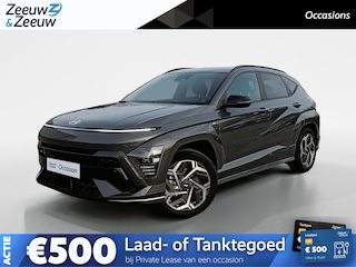 Hyundai Kona 1.6 GDI HEV N Line TREKHAAK | ALL SEASON BANDEN| NU RIJKLAARPRIJS!! Premiumpakker GRATIS!! Incl. 12 maanden garantie!