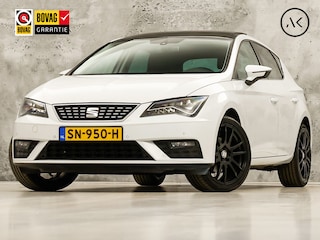 Seat Leon 1.4 TSI ACT FR Dynamic X Sport 150Pk Automaat (PANORAMADAK, NAVIGATIE, LEDER/ALCANTARA, STOELVERWARMING, ADAPTIVE CRUISE, GETINT GLAS, LED KOPLAMPEN, NIEUWSTAAT)