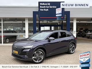 Audi Q4 40 Launch edition Advanced 77 kWh / NL-Auto / Vol-Leder / Grote-Accu / Warmtepomp / Elektr.-Stoelen met Geheugen / Stoelverwarming / Matrix-LED / Standkachel / Trekhaak / Apple-Carplay & Android-Auto / Cruise-Control / Climate-Control / Elektr.-Achterklep / DAB Radio-Bluetooth / Navi / PDC / BTW-Auto / Camera-Achter / 20'' LMV / ENZ.