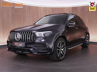 Mercedes-Benz GLE 53 AMG 435pk 4MATIC+ Premium Plus |luchtvering|panoramadak|Burmester|memory|head-up display|360 camera|sportuitlaat|Apple Carplay|MBUX infotainment|sfeerverlichting|21" lichtmetalen velgen|