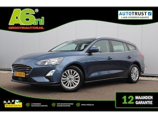 Ford Focus Wagon 1.5 EcoBoost Titanium Business 150PK Trekhaak LMV Carplay Android Navigatie Climate Cruise Control Rijstrooksensor Parkeersensor