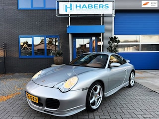 Porsche 911 3.6 Coupé Carrera 4 320PK facelift MK2|Turbo Aeropakket |Cognac leder|AUT|Xenon|Memmory|Schuifdak|Climate|Camera|PDC