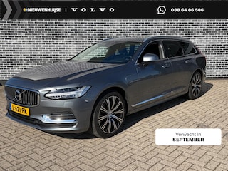 Volvo V90 2.0 T8 AWD Inscription | Plug-in Hybrid (PHEV) | Trekhaak | Luchtvering | Harman Kardon Audio | Nappaleder | Stoelventilatie | Stoelmassage | Stoelverwarming voor en achter | Achteruitrijcamera | Parkeersensoren | Keyless Entry | Elektrische Achterklep | Elektrisch Verstelbare Voorstoelen | Cruise Control Adaptief | BLIS | Navigatie