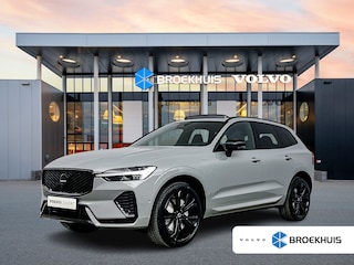 Volvo XC60 T6 Recharge Plus Black Edition | 21" | Panoramadak | Head Up | 360 Camera | Trekhaak | Harman Kardon | Full LED | Elektr. verst. Sportstoelen | Adaptieve Cruise | BLIS | Stoel/Stuur/Achterbankverwarming