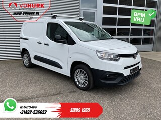 Toyota Proace City 1.5 130 pk Aut. Carplay/ 3Pers./ Standkachel/ Airco/ Camera/ Cruise/ Dakdragers/ PDC/ Trekhaak