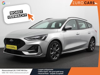 Ford Focus Wagon 1.0 125pk Hybrid Automaat ST Navigatie Climate control Cruise control Apple Carplay/Android Auto Lichtmetalen velgen Parkeersensoren Led Matrix koplampen