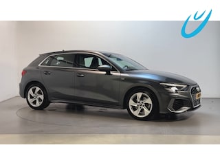 Audi A3 Sportback 30 TFSI S Edition Leder-Stof LED Virtual Cockpit Navigatie Parkeersensoren