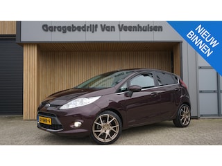 Ford Fiesta 1.25 82pk 5Drs Titanium X-Pack Clima Cruise Control 17inch LM *Dis.Riem v.v.* 85231km! *NL auto* Sportief!