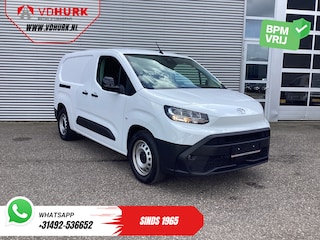 Toyota Proace City e-ProAce 50 kWh 320 km WLTP L2 3Pers./ LED/ Standkachel/ Stoelverw./ Stuurverw./ Carplay/ Camera/ PDC/ Cruise/ Airco