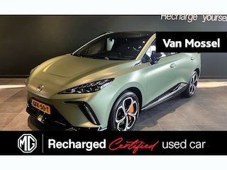 MG XPower 4 AWD 435pk 64kWh | Hunter Mat Green | Led Koplampen | Leder + Alcantara | CarPlay | Stoelverwarming | MG i-Smart |