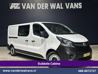 Opel Vivaro 1.6 CDTI 126pk L2H1 Dubbele Cabine Euro6 Airco | 6-Zits | LED | Cruisecontrol Trekhaak