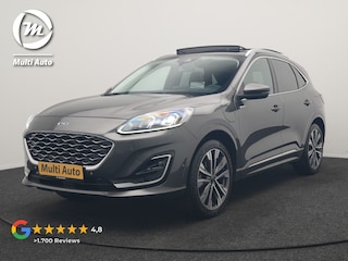 Ford Kuga 2.5 Vignale PHEV 225pk Dealer O.H. | Trekhaak Af Fabriek | Panodak | Adaptive Cruise | Head Up | 360 Camera | Bang & Olufsen | Lederen Comfortstoelen Memory & Verwarmd | Stuur Verwarmd | Apple Carplay | Blis | Keyless | DAB | Navigatie | 20"L.M | Plug In Hybrid |