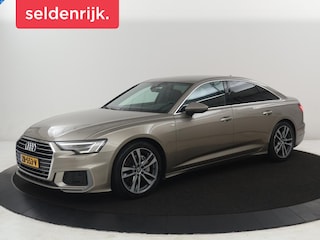 Audi A6 Limousine 45 TFSI Sport S line edition | Half Leder | Stoelverwarming | Virtual Dahboard | Carplay | Cruise control | Navigatie | Camera | Park assist | Memory | Full LED |