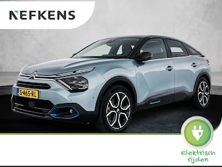 Citroën C4 Shine 50 kWh 136pk | Accu 99% | Lage kilometerstand | Navigatie | Achteruitrijcamera | Half Lederen comfortstoelen | Climate Control | Adaptieve Cruise Control | Full Led koplampen | Head-up display | Parkeersensoren v+a | Keyless | Dodehoeksensor | Apple Carplay / Android Auto | Bluetooth | DAB+ radio | Donker getint glas | 18" lichtmetalen velgen |