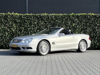 Mercedes-Benz SL AMG 55, LUCHTVERING, LEDER, NAVIGATIE, CRUISE CONTROL, CLIMATE CONTROL, STOELVERWARMING/VERKOELING, XENON, LICHTMETAAL 18"