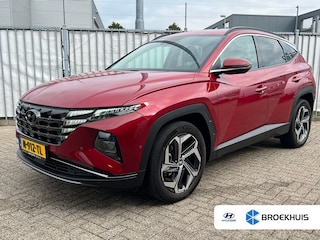 Hyundai Tucson 1.6 T-GDI HEV 230pk Premium | Premium Audio | Adaptive cruise controle | Leder | 360 graden camera | Stoelgeheugen | Carplay | Elektrische achterklep | Dodehoek detectie | Stoelventilatie | Stoelverwarming