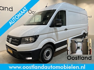 Volkswagen Crafter 35 2.0 TDI L3H3 180 PK Automaat / Euro 6 / Servicebus / Modul-System Inrichting / Euro 6 / 220V. / Trekhaak 3.000 KG / Airco / Adap. Cruise Control / Camera / CarPlay / 7.200 KM !!