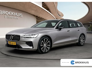 Volvo V60 2.0 T6 Plug-in hybrid AWD Plus Dark | Trekhaak | | Adaptieve Cruise Control | 360° Parkeercamera | Stoel-/Stuur-/Voorruitverwarming | Harman Kardon Audio | Dodehoek Detectie | Standverwarming |