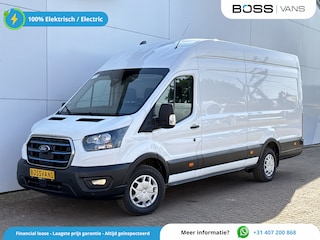 Ford Transit 68kWh 184PK L4H3 317km WLTP 95.1% (SOH) BEV Snelladen Carplay Climate control 360° Camera Parkeersensoren v+a Stoelverwarming