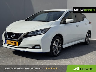 Nissan Leaf e+ N-Connecta 62 kWh / Eerste Eigenaar / Dealer Onderhouden / Afneembare voor fietser drager Trekhaak / Navigatie / Stoel- en Stuurverwarming / Cruise Control / Climate Control / 360 Graden Camera /