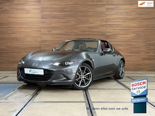 Mazda MX-5 RF 2.0 SkyActiv-G 160 GT-M | Targa | Takumi Leder | Keyless | Winterpakket | LED | Cruise |Roadster Fastback | Plaatje!