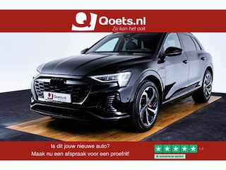 Audi Q8 e-tron 55 quattro S Edition 115 kWh Trekhaak - Panoramadak - Adaptieve Cruise Control - Head up - Stoelverwarming voor/achter - LED koplampen - Uitgebreide interieurvoorverwarming -
